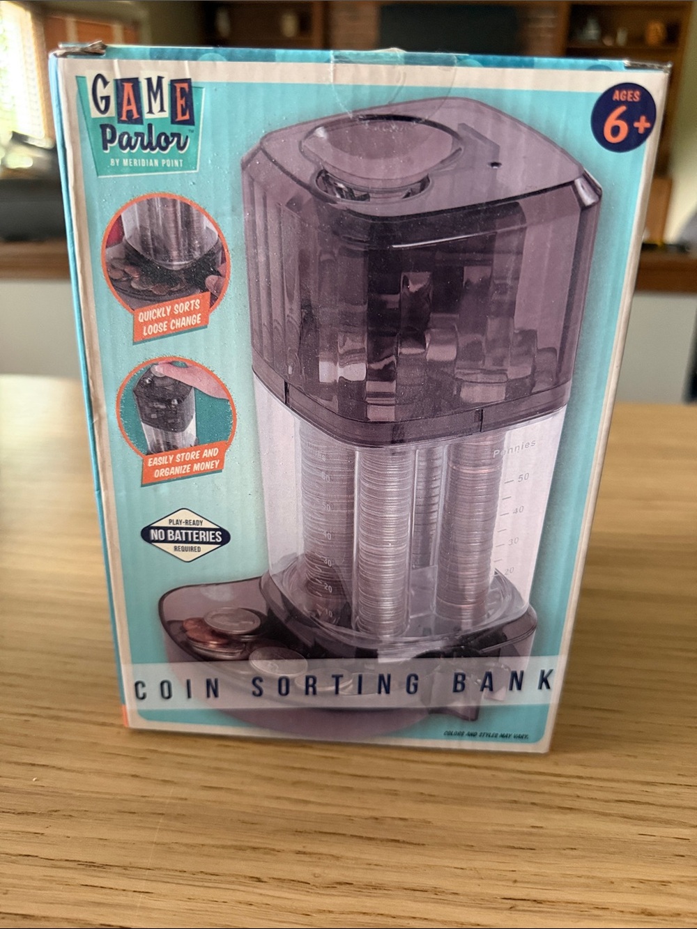 Game Parlor By Meridian Point Coin Sorting Bank.
